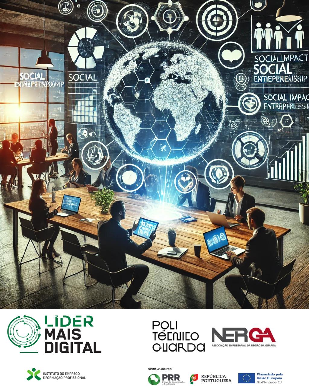 Curso de Empreendedorismo Social digital : Capacitação para IPSS - 3ª Edição